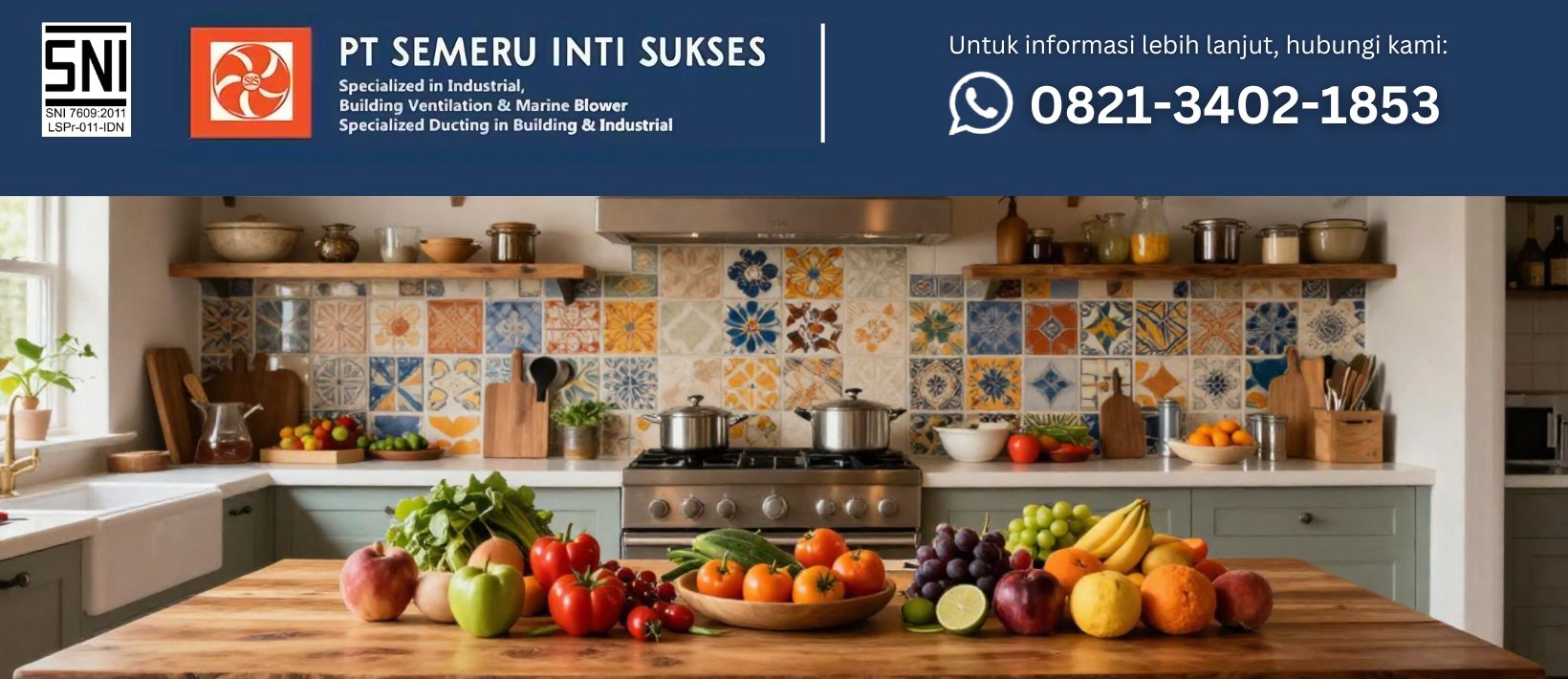 Kondensasi di Area Dapur yang Sering Dianggap Masalah Sepele