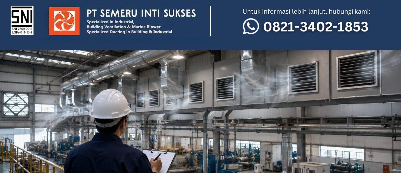 Cara Mengoptimalkan Sistem Ventilasi Pabrik