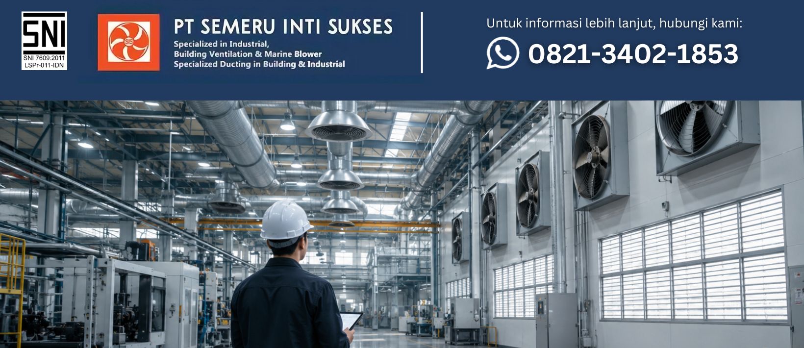 Cara Menentukan Kapasitas Ventilasi Pabrik