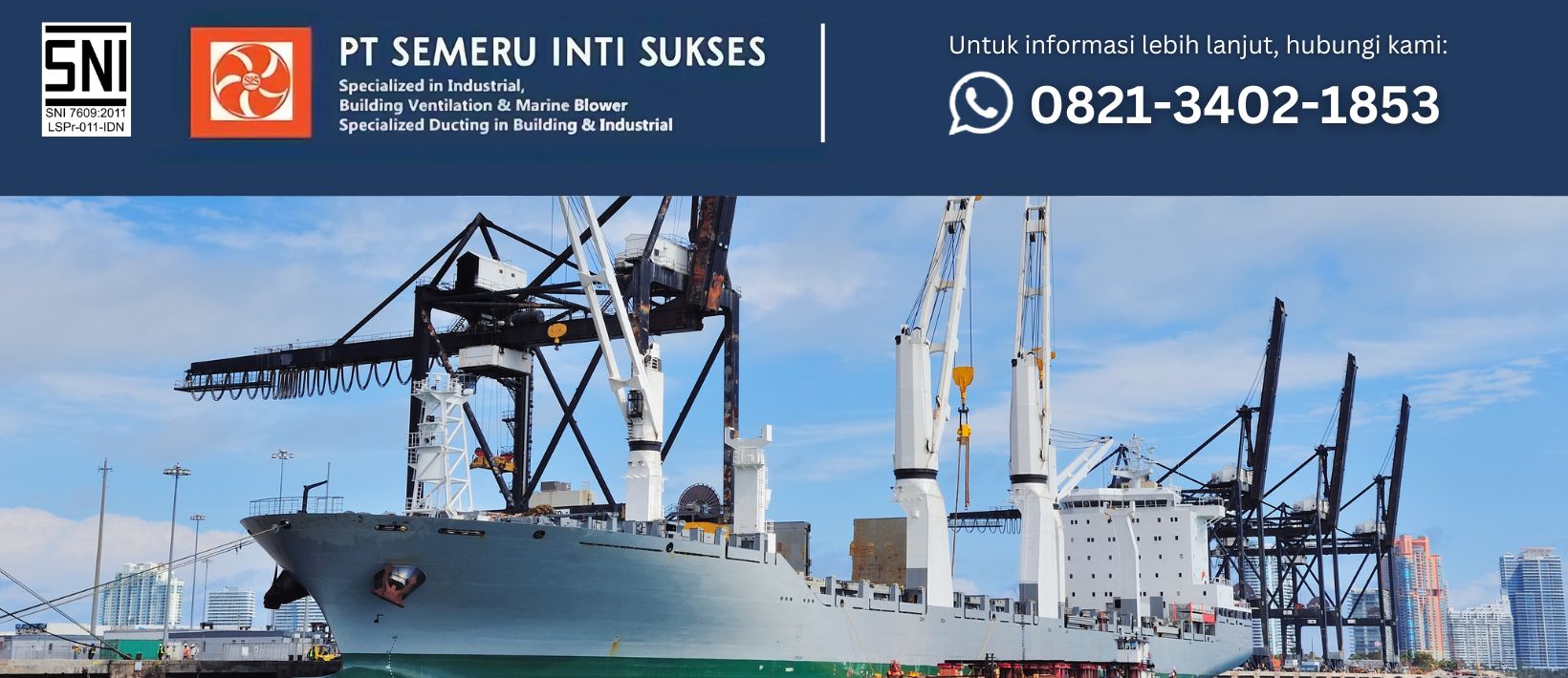 Ventilasi untuk Industri Pengolahan Laut